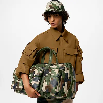 Louis Vuitton Damoflage Trail Keepall 55