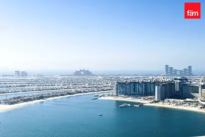 Very High Floor | Full Palm Views | Private Beach