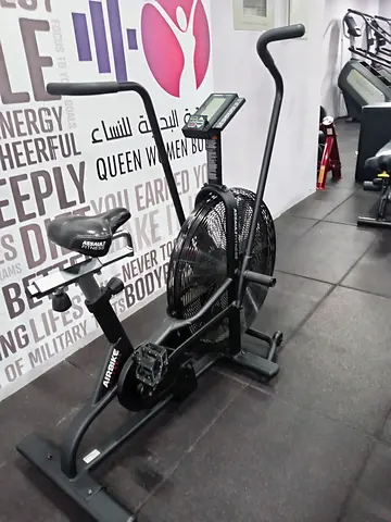 Lightly used air (fan) exercise bike — good working condition