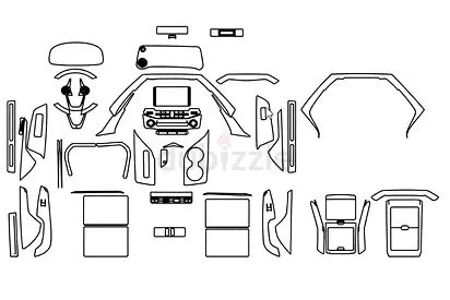 LEXUS LX600 ,700H  Interior PPF