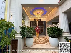 Corner Classic Deluxe Six Bedrooms Furnished &amp; Central AC Villa for Sale In Yasmeen