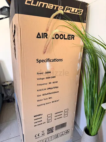 Climate Plus Air Cooler in original box
