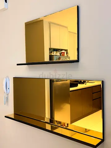 Mirror shelf 2 pieces