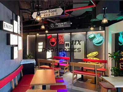 Prime Fitted Cafe | High Footfall Area | 1126 SQFT