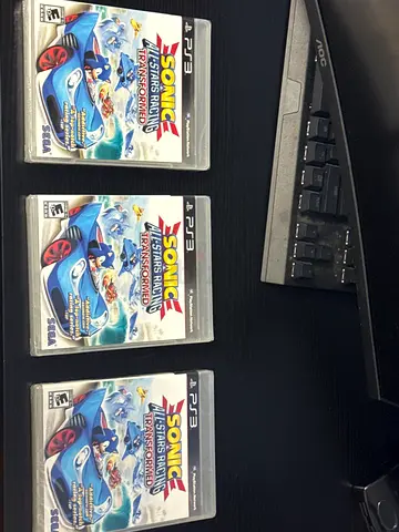 Sealed Sonic  All-Stars Racing Transformed bulk bandle (PS3) - Set of 3