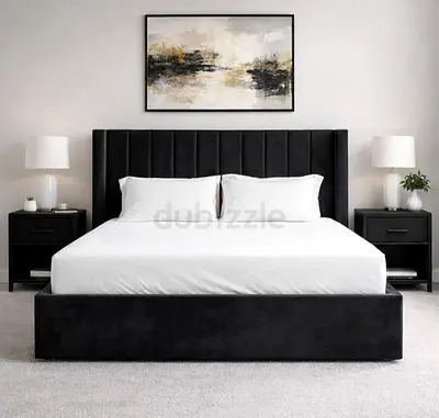 Selling Black Brand new Queen size bed storage good Quality Queen bed strong for sale