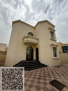 Villa for annual rent in Ajman, Al Raqaib area, 5 master bedrooms, spacious area