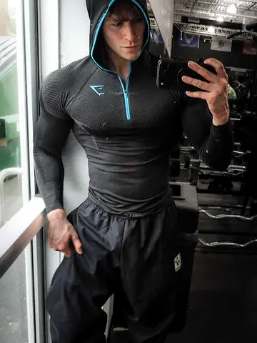 Gymshark onyx hoodie v5