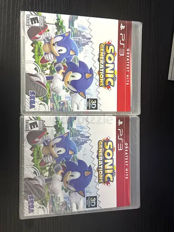 Sonic Generations (PS3) - Two Greatest Hits sealed Copies