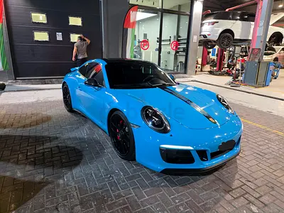 2017 Porsche 911 CarreraMiami Blue  GTS | Miami Blue | 1 of 1 Spec | Full Warranty | Carbon Interior