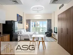 Furnished Studio | Balcony | Marina &amp; Downtown Views