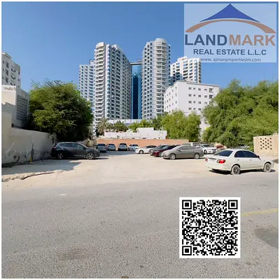 For sale: Residential investment land (G+1) in Al Rashidiya 2 area, next to Falcon Towers. Freehold ownership.