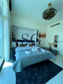 High Floor Furnished Studio | Miracle Garden Views