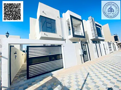فيلا جاهزة للسكن | جديدة تمامًا | رائعة الجمال | 5 غرف نوم رئيسية | فيلا متاحة | للإيجار | الزاهية | عجمان