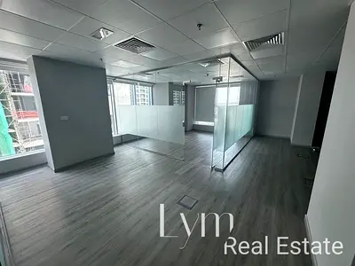 Office With Partitions in Business Bay | For Rent