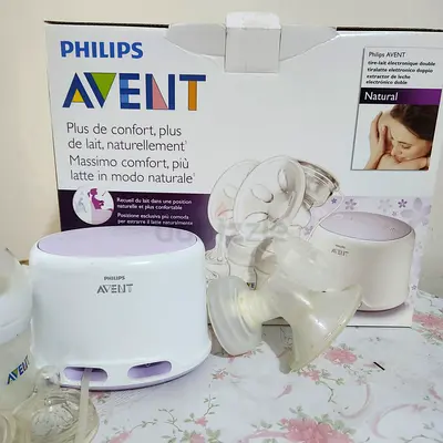 شفاط حليب ايفنت مع اربع ببرونات