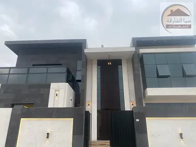 للبيع فيلا فاخرةفي الشارقة في الحوشي موقع مميز صوب النوف تصميم مودرن راقي جدا وتشطيبات سوبر ديلوكس