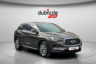 AED 912/month | 2019 Infiniti QX50  | GCC Specs | Ref#450870