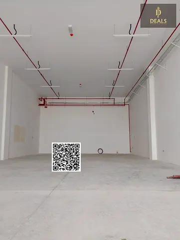 3000 Sqft Warehouse for Rent in Al Jurf, Ajman | RCC Mezzanine | 40kVA Power | 12m Height | Double Road Access | AED 140K