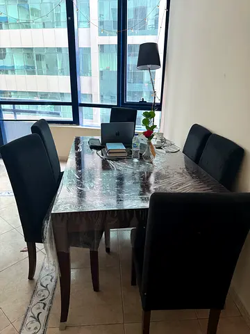 Dinning table with 6 chairs