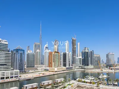Burj Khalifa and Canal View | Luxurious Finish