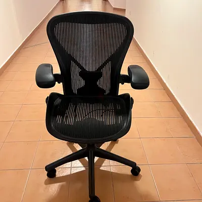 Herman miller Aeron size B fully loaded