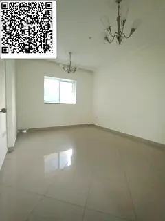 For rent in Al Taawun: 1BR + hall, central AC, built-in wardrobes, free gym, pool &amp; kids area, p