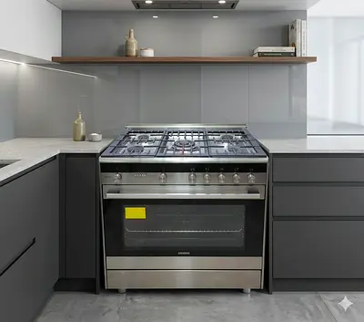 Siemens latest model IQ-700 gass/electric 5 burner top gass oven electric dual fan stove 90x60 res