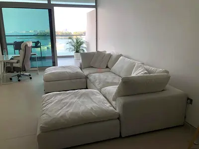 Still brand new marina home Ushape sofa