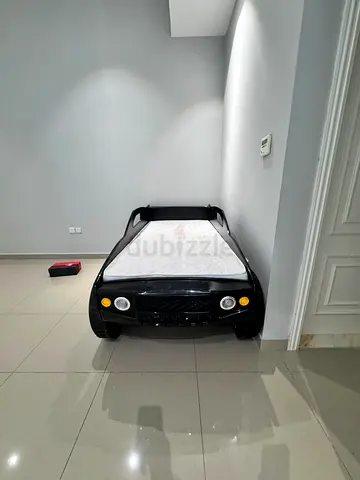 Kids car bed 90x190 CM with mattress 900 AEd