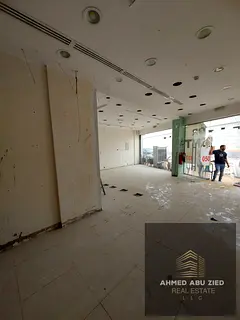 Large Commercial Shop- 900 Sqft with Spacious Mezzanine - Private Bathroom for Annual Rent - Al Rawd