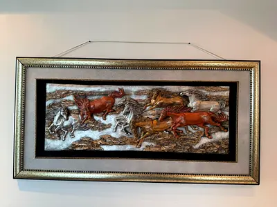 Elegant Horse Picture Frame