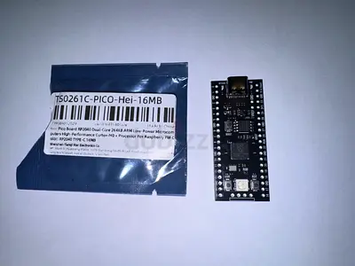 Pi pico rp2040 black