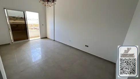 New building, two bedrooms and a living room, Al Jurf 3, large area, 3 bathrooms