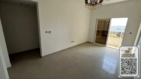 New building, two bedrooms and a living room, Al Jurf 3, large area, 3 bathrooms