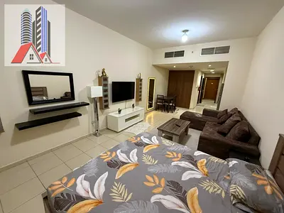 Furnished Studio for Rent in Ajman One Tower | 650 Sqft | Parking Included