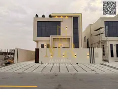 Two-story villa with all registration and ownership fees included, in one of Ajman's most presti