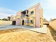 Exclusive Fully Furnished 5BR + Maid Villa with Majlis, Garden &amp; Terrace |4.5M