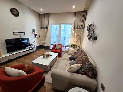 Executive 2BR Residence | Furnished | Prime Dubai South Living