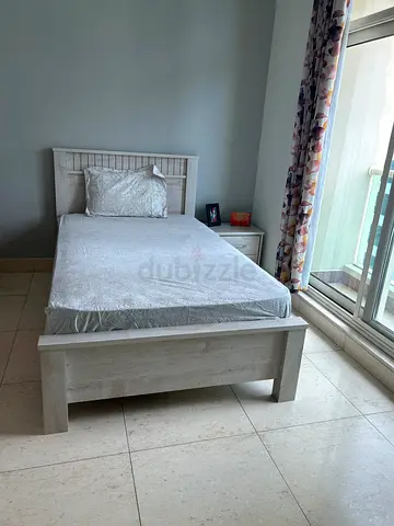 Stylish and Comfortable Bed Frame for Sale. No mattress or bed sheet. Price is negotiable