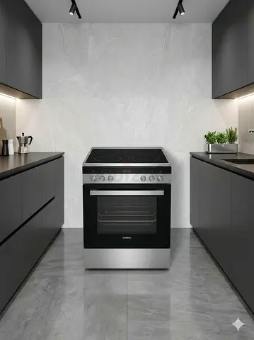 Siemens latest model new model full electric ceramic 4 hobs stove oven fan cooking range 60x60by gf