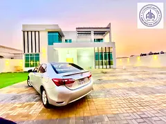 5 BEDROOM FULLY LUXURY VILLA AVAILABLE FOR RENT IN AL RAQIB AJMAN
