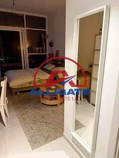 Well maintained || Neat and clean studio apartment for rent in Damac Hills. — 2