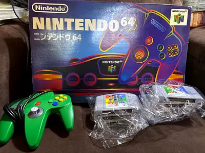 Nintendo64 with 7 games and 2 controllers