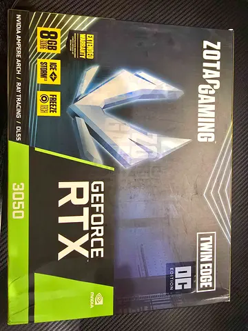 Zotac Gaming GPU RTX 3050  8GB  Twin Edge OC 🎮