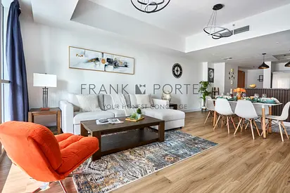 All Bills Inclusive | Inviting 2BR with Marina Views - Dubai Marina! | Ideal for Mid- Term, Monthly & Weekley Stays