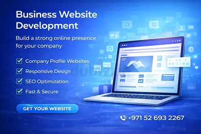 Get a modern and responsive website for your business. We design professional company websites