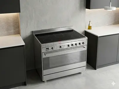 SMEG MODEL SX91CSA full electric ceramic 5 hobs stove oven fan cooking range by bvcx