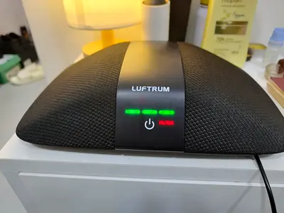 Luftrum Compact Tabletop Air Purifier - Good Working Condition