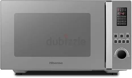 Hisense 45 Liter Microwave with Grill Preimum Silver